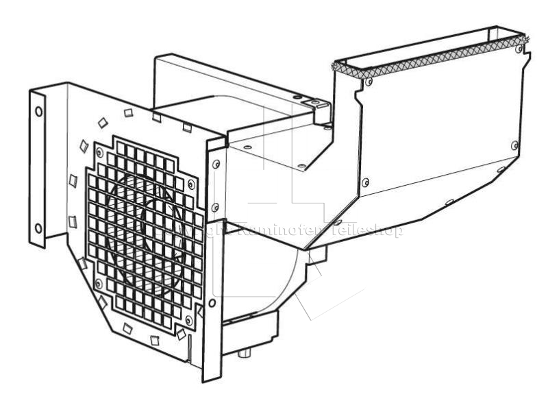 Ventilator für Kaminofen Contura / Handöl 20 Serie