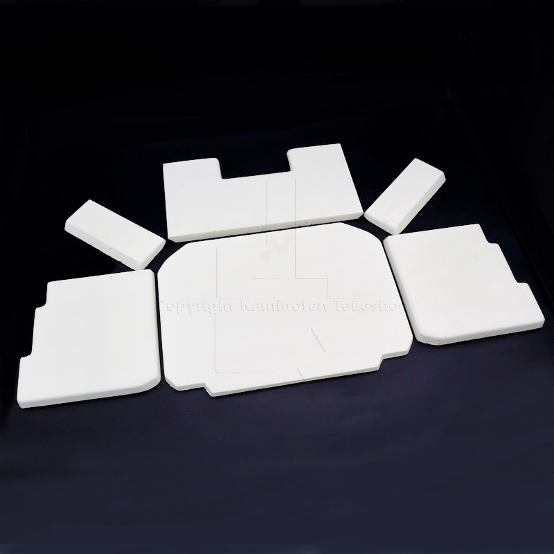 Nordpeis Saturn Ofenauskleidung aus Thermotte