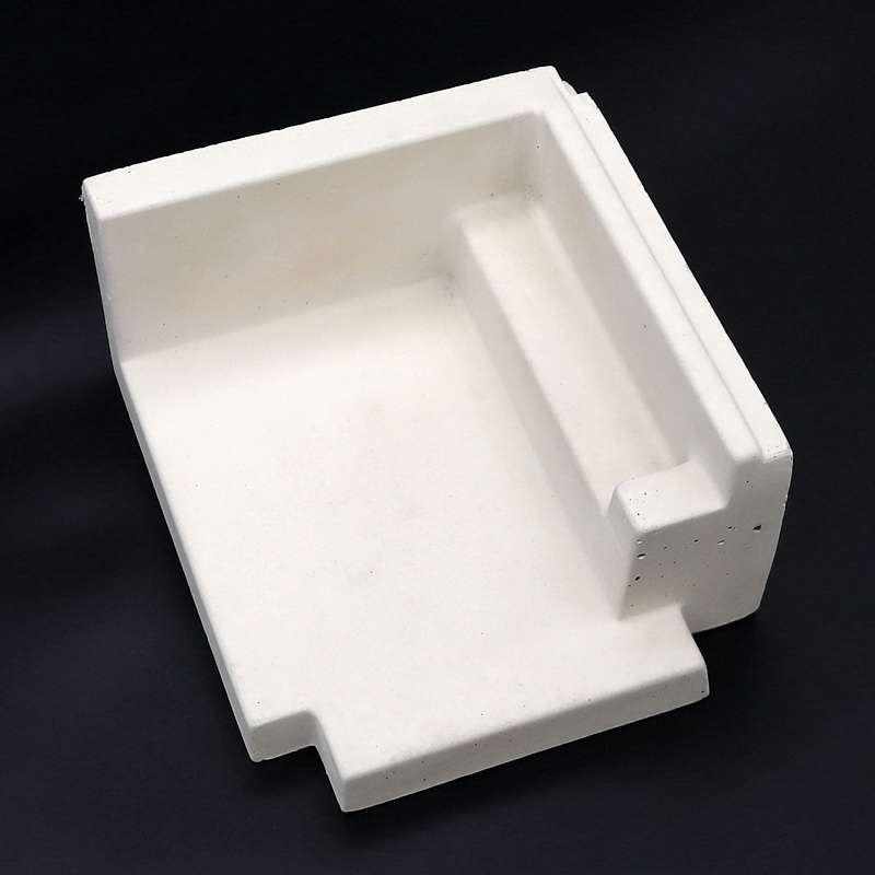 Nordpeis N-20A Bodenstein rechts der Brennraumauskleidung