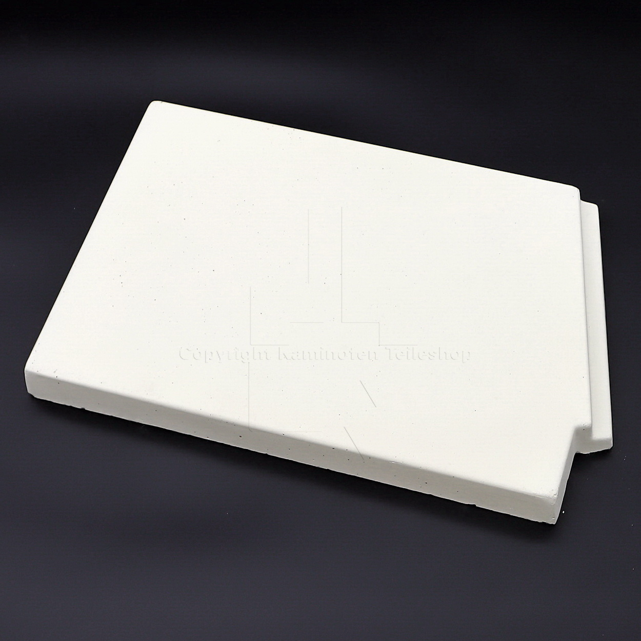 Nordpeis Q-23FL Brennraumstein rechts aus Thermotte