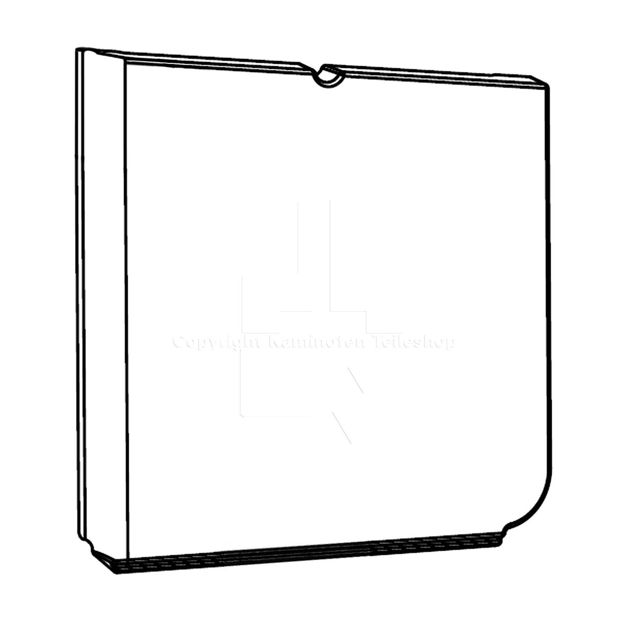 Jotul I 570 linke Brennraumplatte