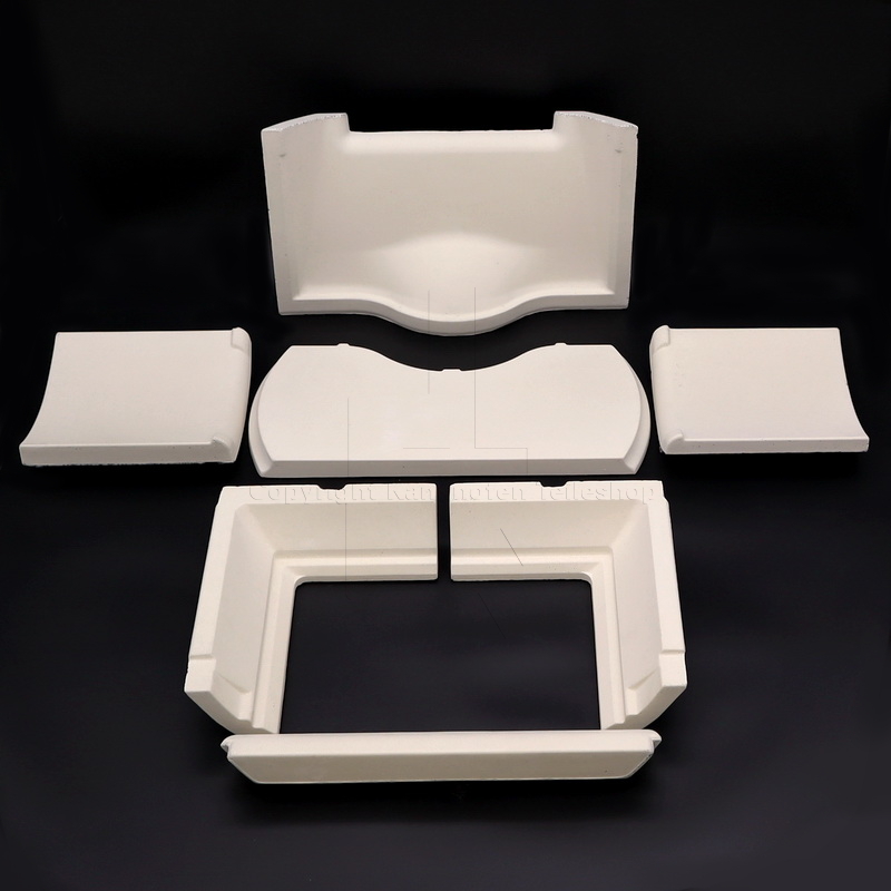 Nordpeis Me ohne Seitenscheiben Ofenauskleidung