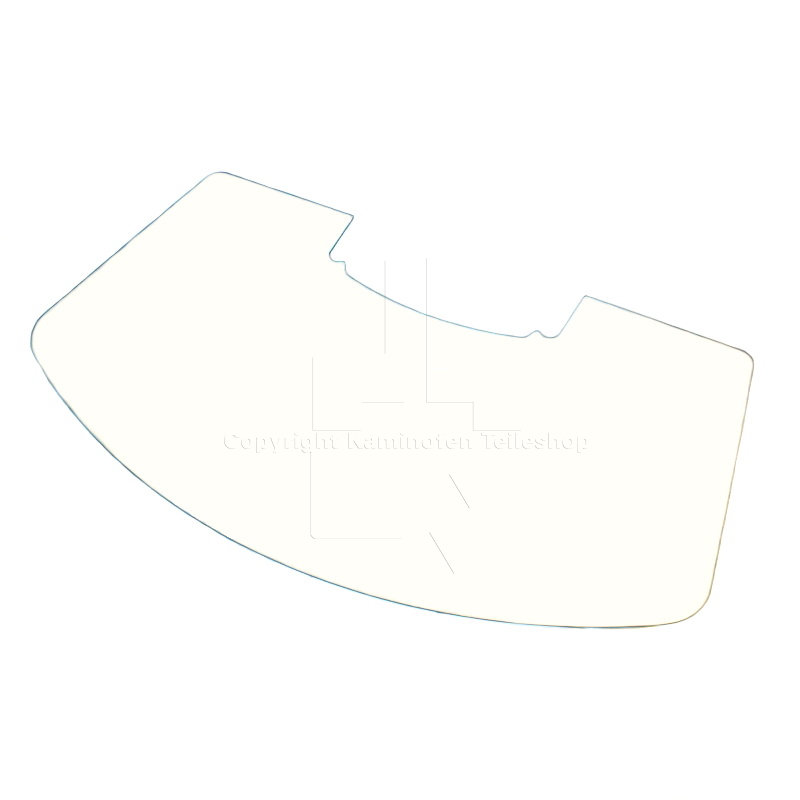 Contura 710 Funkenschutz-Glasvorlegeplatte