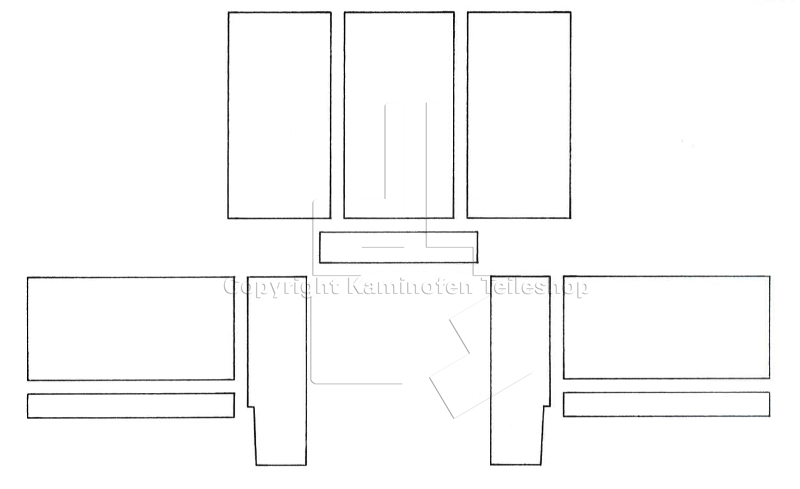 Scan 9 Brennraumauskleidung bis Baujahr 06.1993