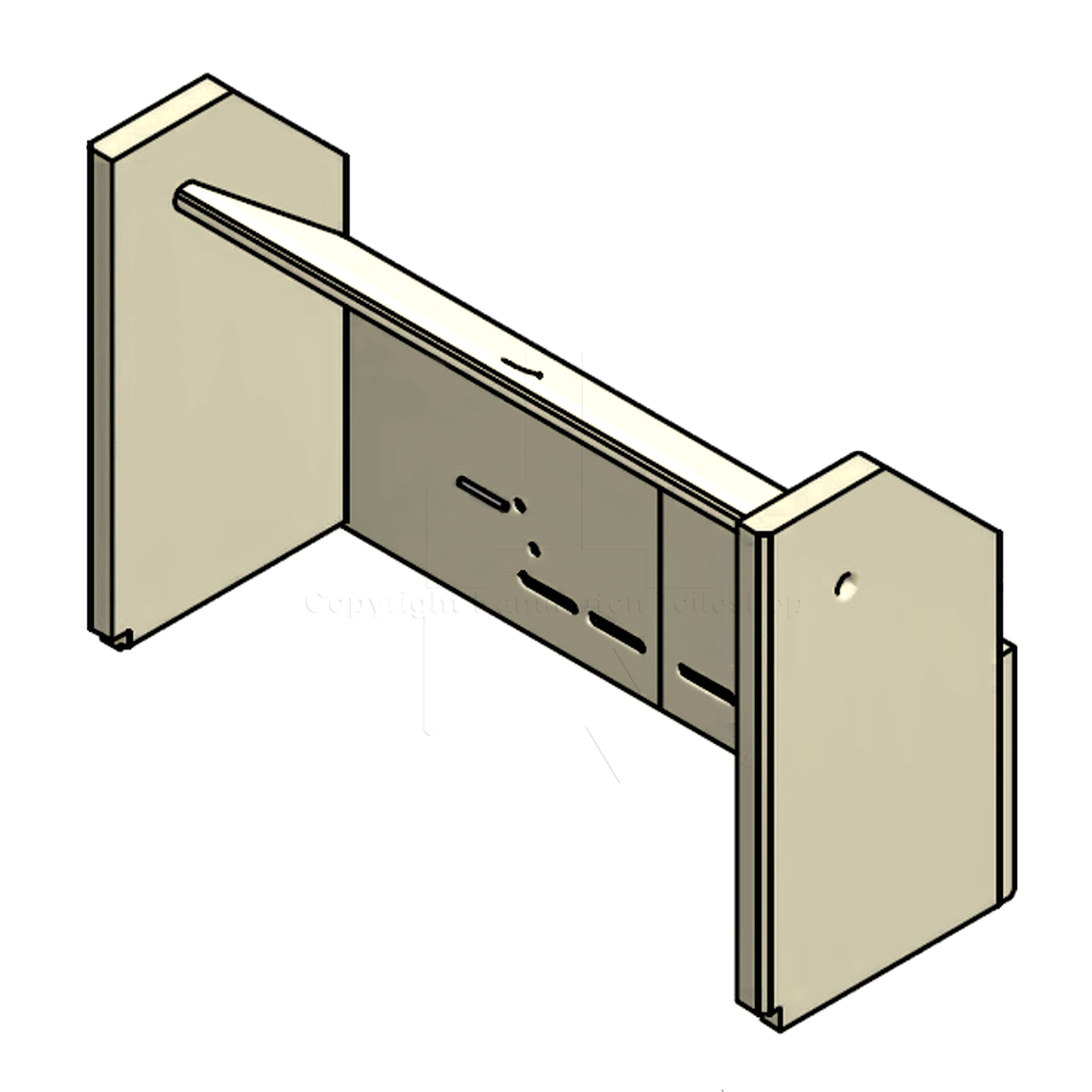 Scan 1004 Brennraumauskleidung aus Schamotte