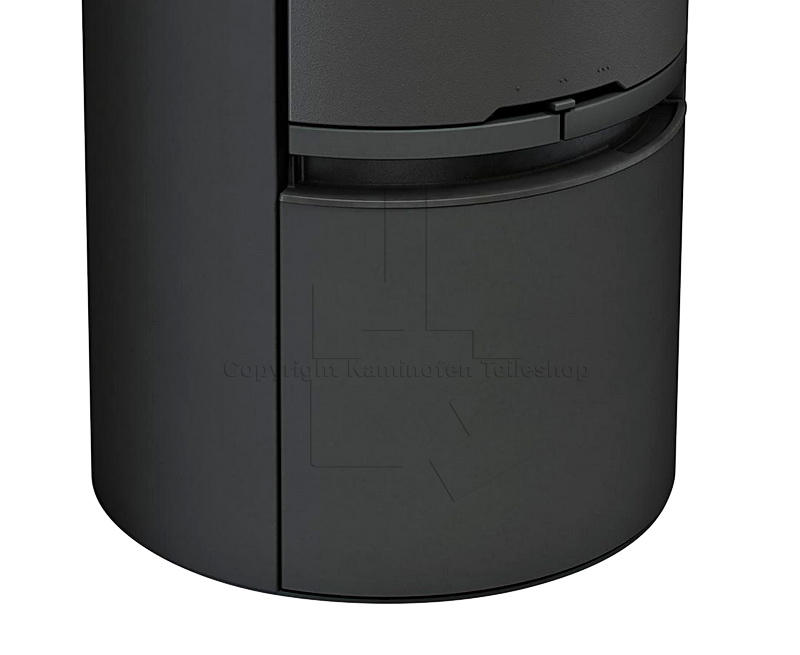 Contura 556 Holzfachtür in schwarz