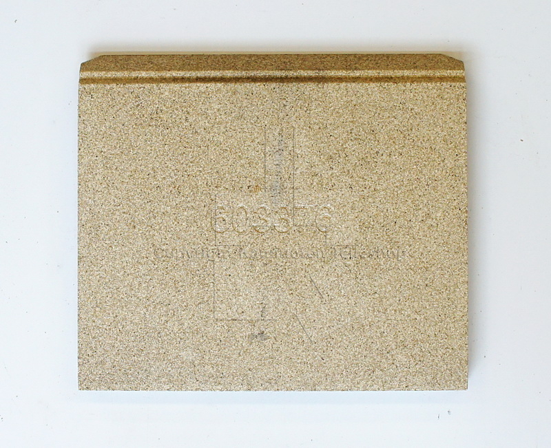 Contura 510 Style, 520 Style und 590T Style hinterer Brennraumstein Rückseite