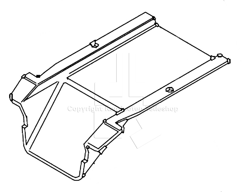 Jotul F 8 TDS Rauchumlenkplatte