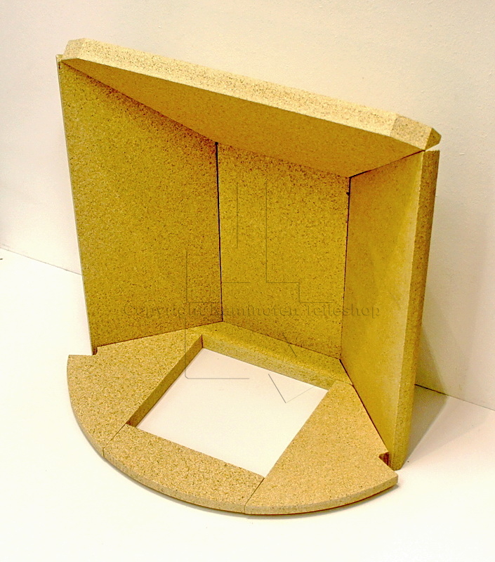 Satz Hitzeschutzplatten für Skantherm emotion m Baujahr 2006 bis 2007