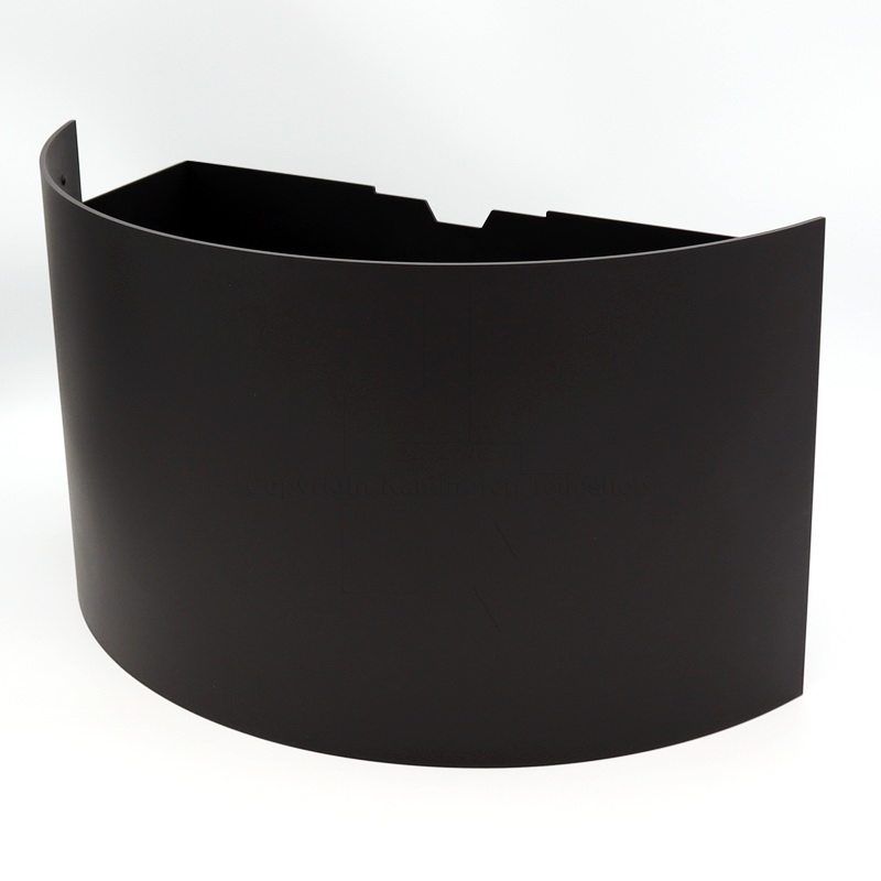 Skantherm emotion m Holzfachschublade schwarz lackiert