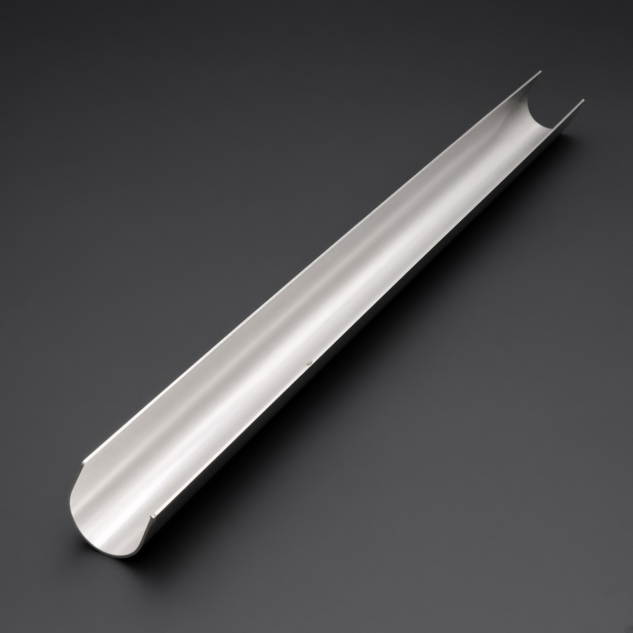 Aluminium-Leiste, Zierleiste, Kantenprofil, Metallleisten, Schnitt/Profil