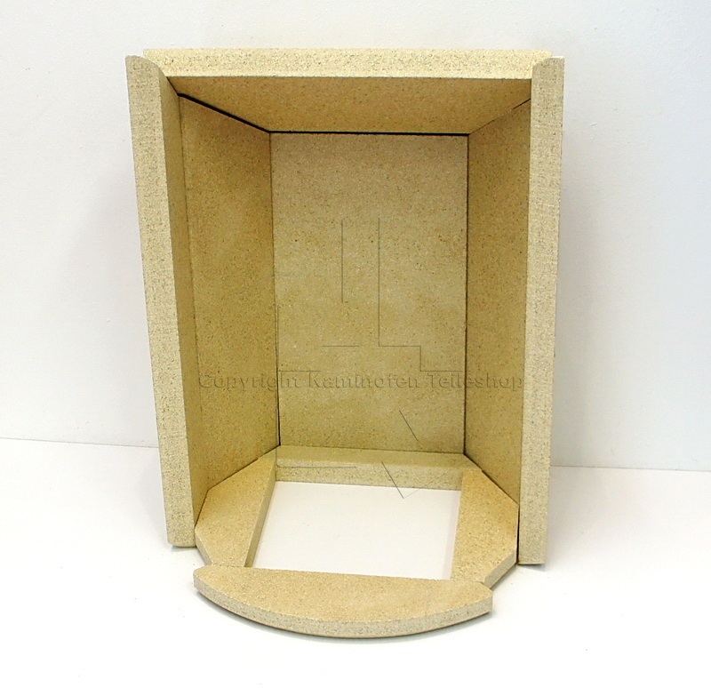 Skantherm Zio Brennraumauskleidung für Kaminofen ohne Tertiärluft