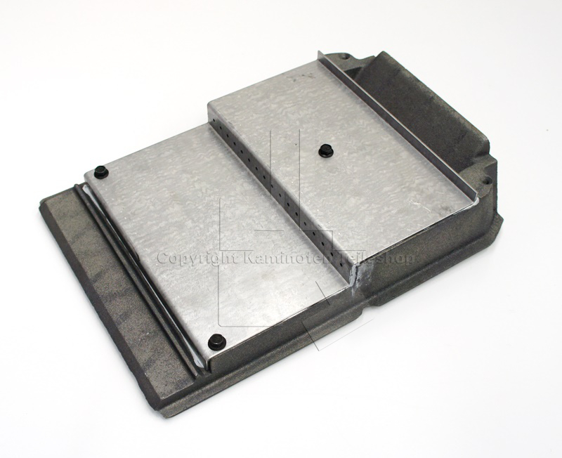 Jotul F 602 CB Rauchumlenkplatte aus Guss mit Sekundärluftkammer