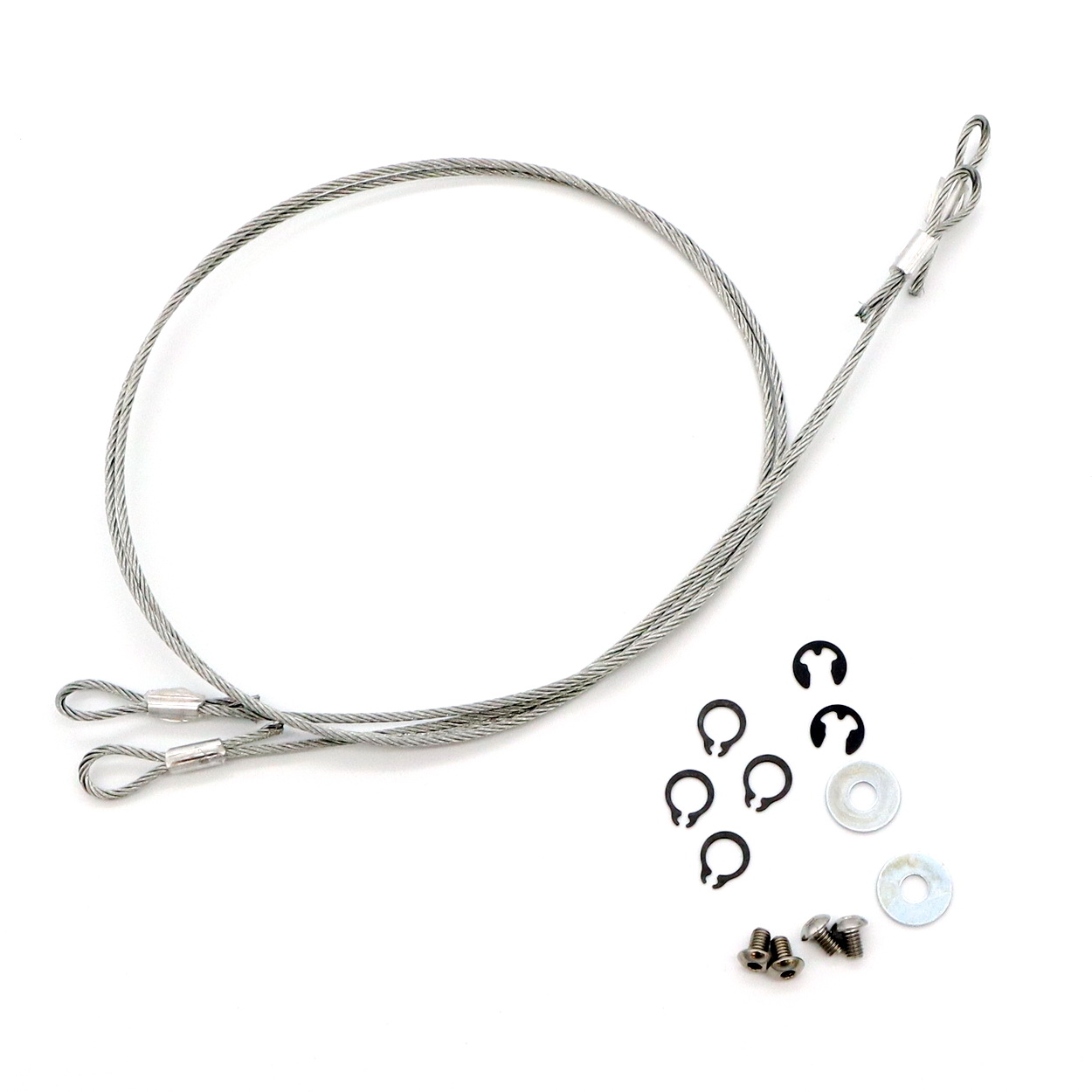 Kabel, Stahlseil, Seilkit, Spannseil, Befestigungsteile