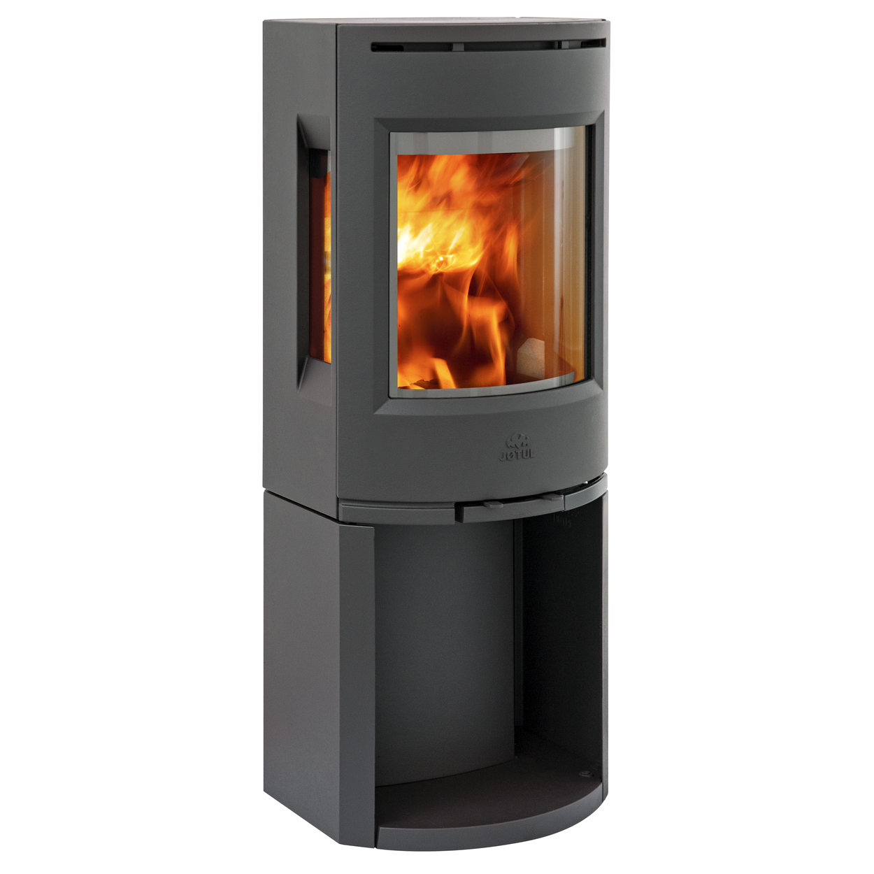 Kamin, Stahlkamin, Gussstahl, Frontverkleidung, Glasfront