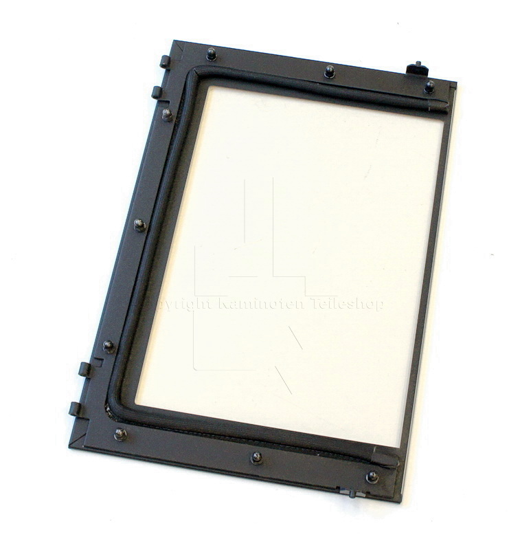 Contura i61 Seitenscheibe mit Rahmen von innen