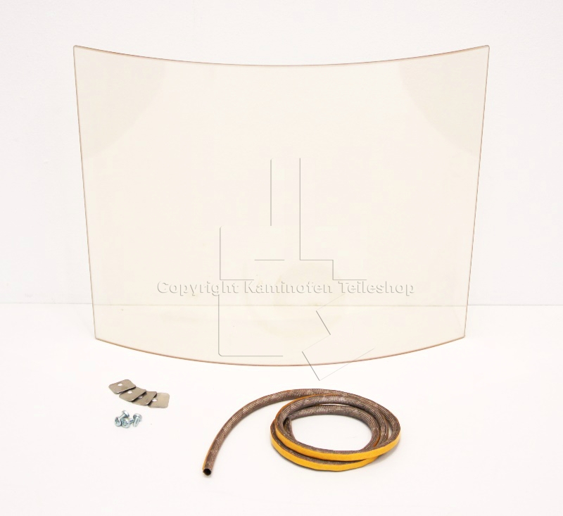 Cronspisen Türglas für runde Cronspisen Kachelöfen