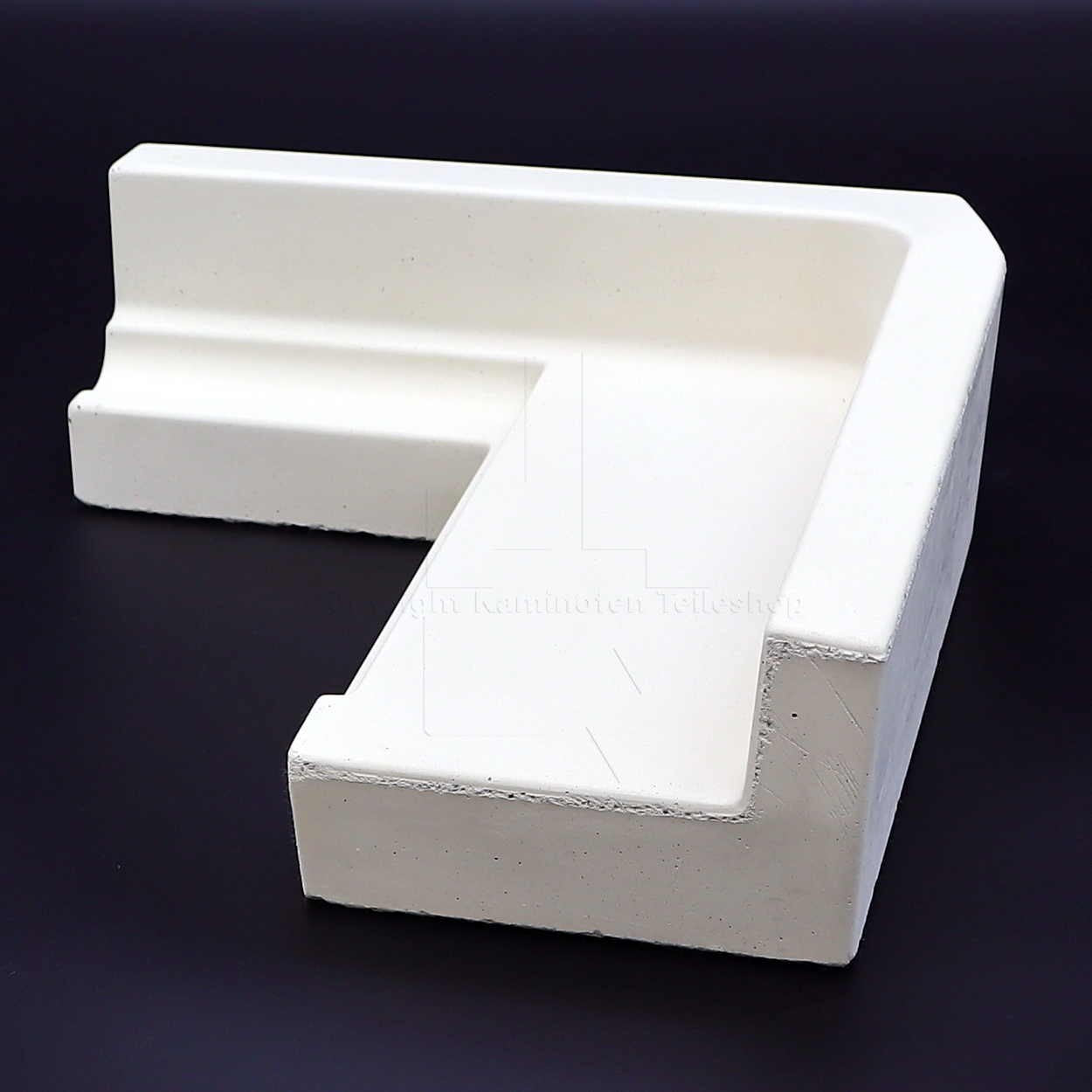 Contura i31 rechter Brennraumbodenstein aus Thermotte