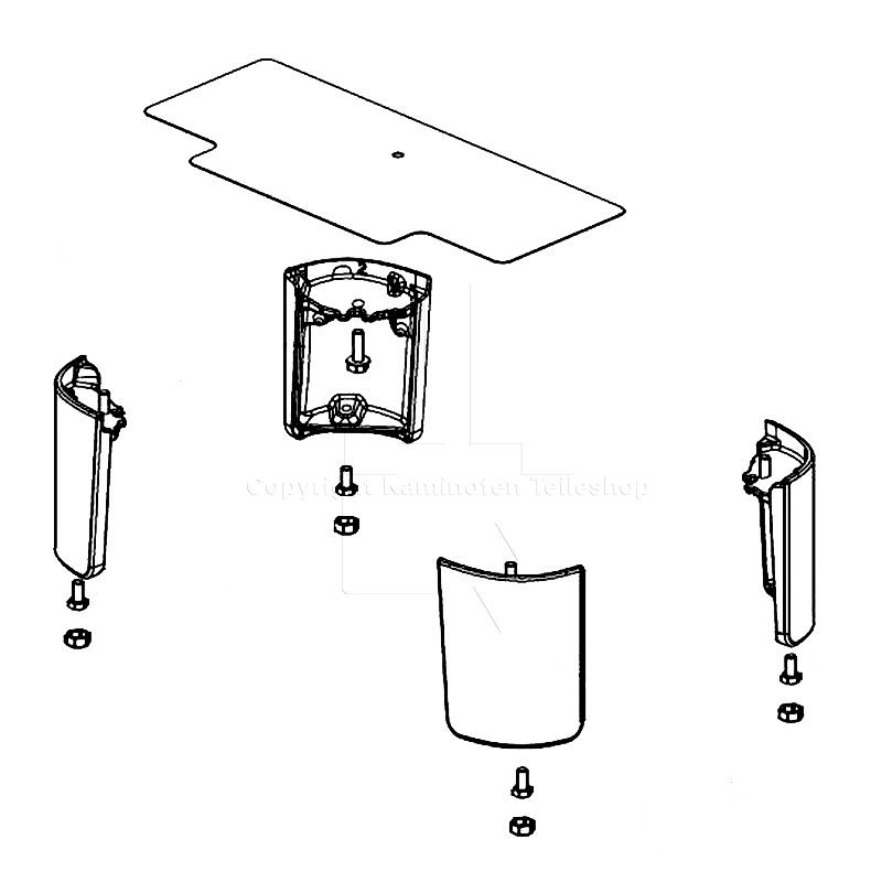 Jotul F 305 SL kurze Füße