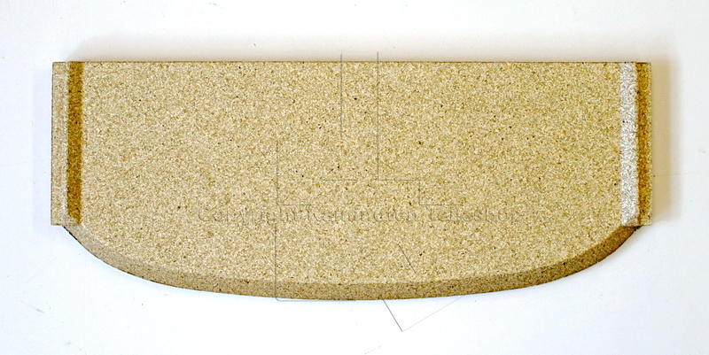 Contura 810 vordere Rauchumlenkung / Heizgasumlenkplatte