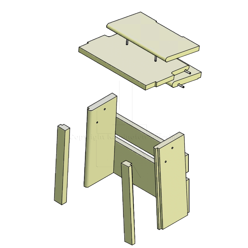 Scan 63 Brennraumauskleidung - Prinzipzeichnung
