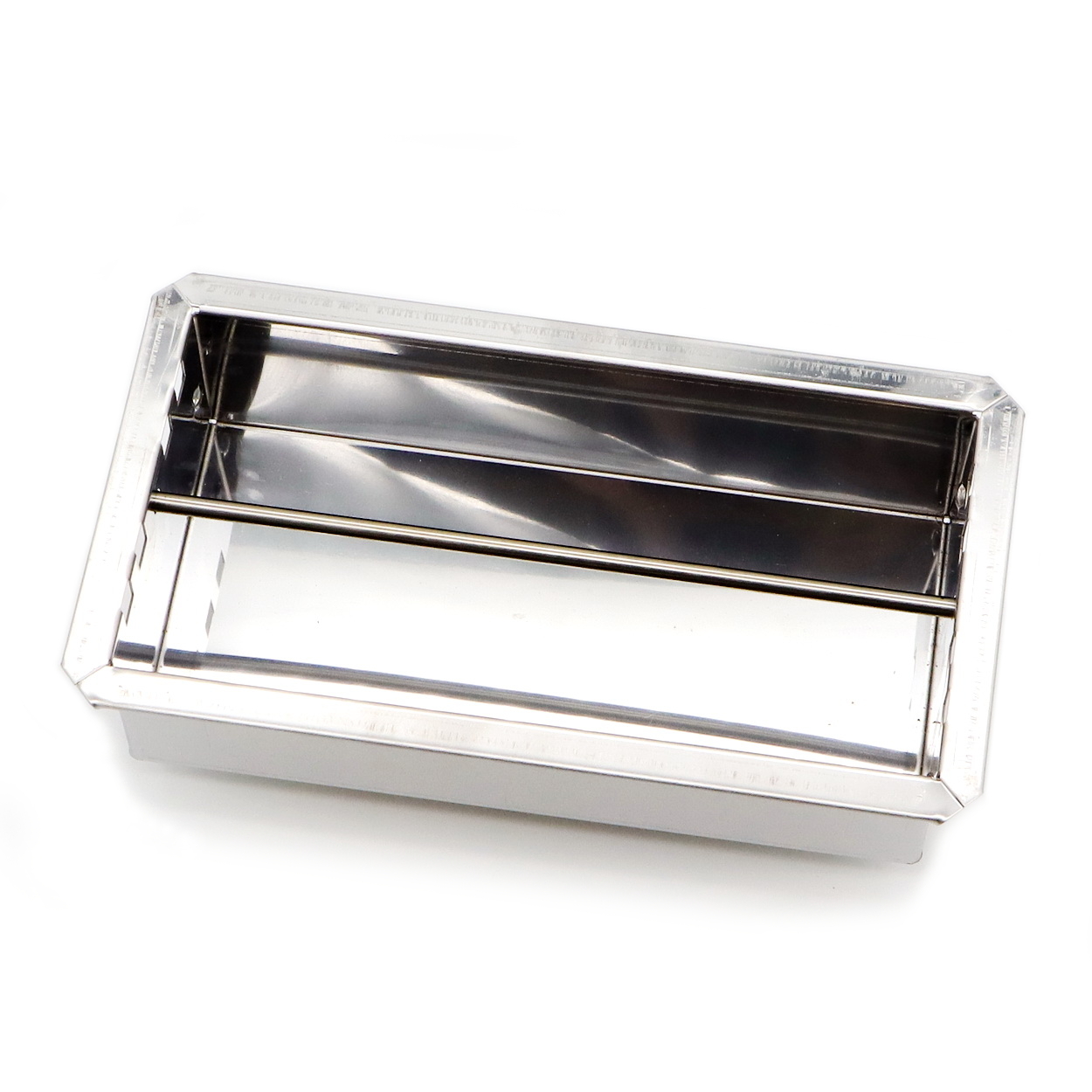 Broschüre, Metallisch, Box, Rechteckig, Silber