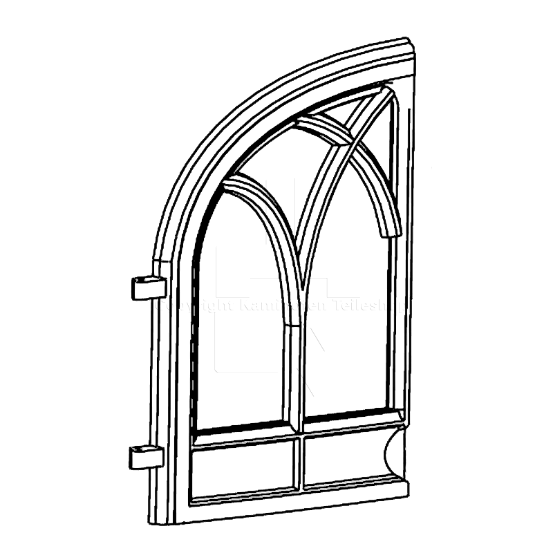 Jotul F 400 Doppeltür linke Ofentür
