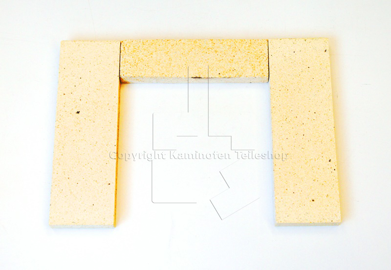 Bodensteine für Kaminofen Scan 3 ab Baujahr 10.1996