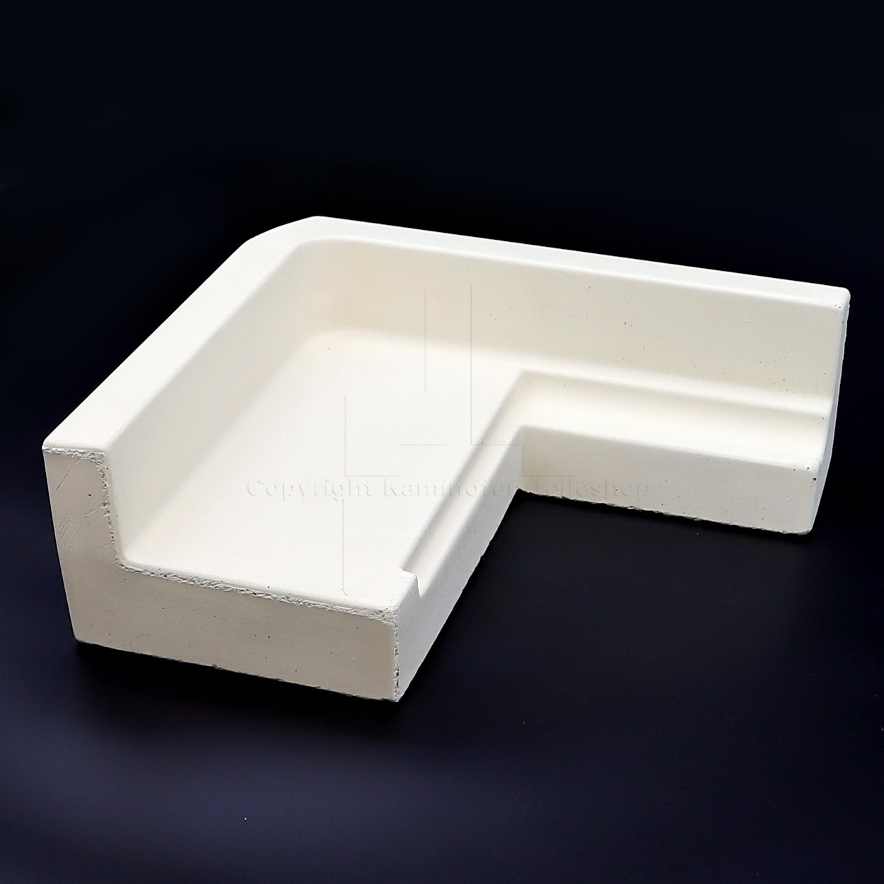 Contura i31 linker Bodenstein der Brennraumauskleidung aus Thermotte