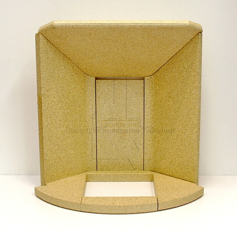 Skantherm emotion m Satz Ofenauskleidung ab Baujahr 2008 mit Tertiärluftschiene