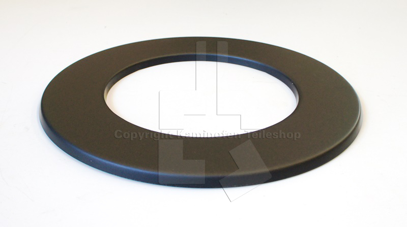 Wandrosette 150 mm, schwarz