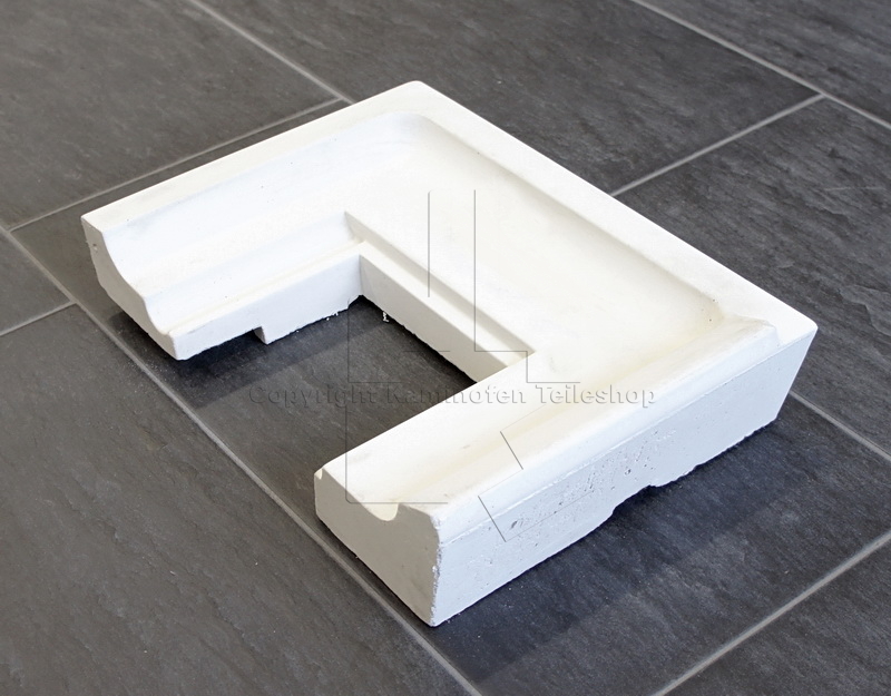 Contura i21 rechter Bodenstein der Brennraumauskleidung aus Thermotte