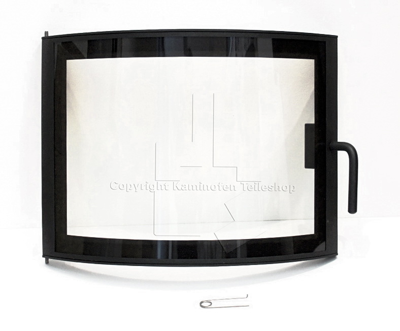 Nordpeis Verona geänderte Panoramatür mit Glas