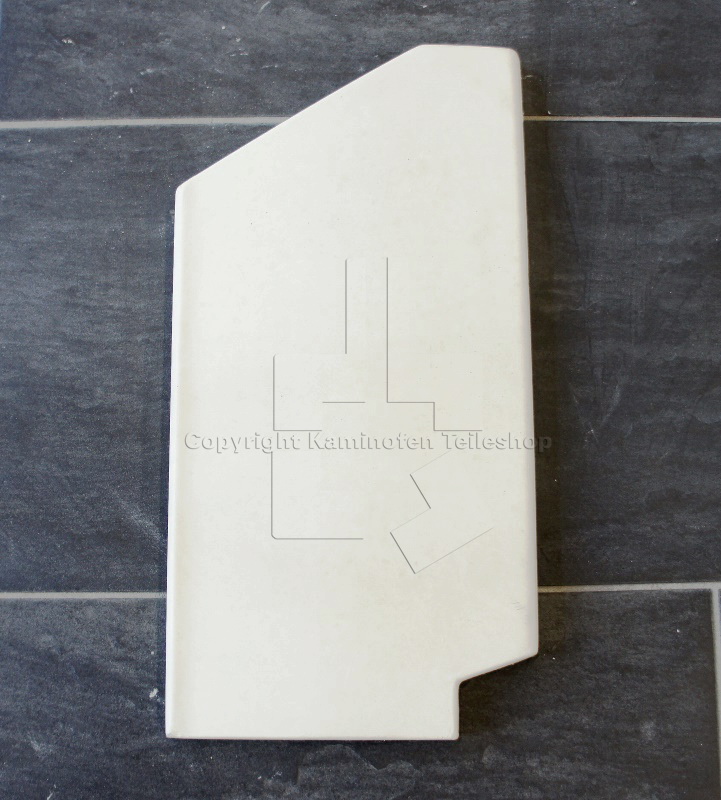 Nordpeis N-21 rechter Seitenstein vorn der Brennraumauskleidung