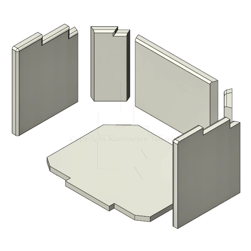 Nordpeis Vega Ofenauskleidung