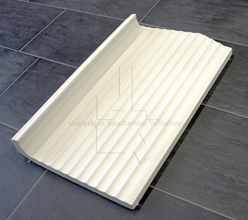 Nordpeis Malaga rechter Seitenstein der Brennraumauskleidung aus Thermotte