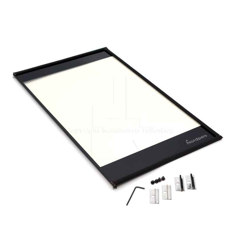 Nordpeis Odense rechte Kaminscheibe