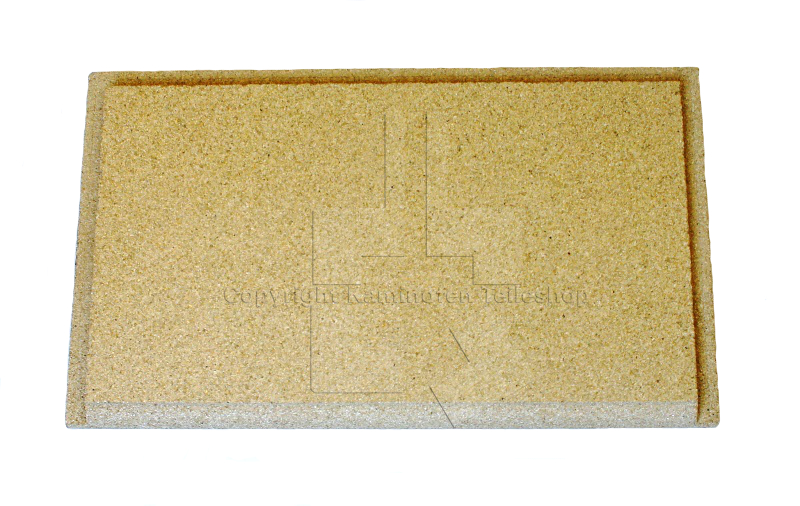 Rauchumlenkplatte von unten für Scan Basic 1, Scan Basic 3 und DSA Lerchenborg 1 aus Vermiculit ab Baujahr 06.1998