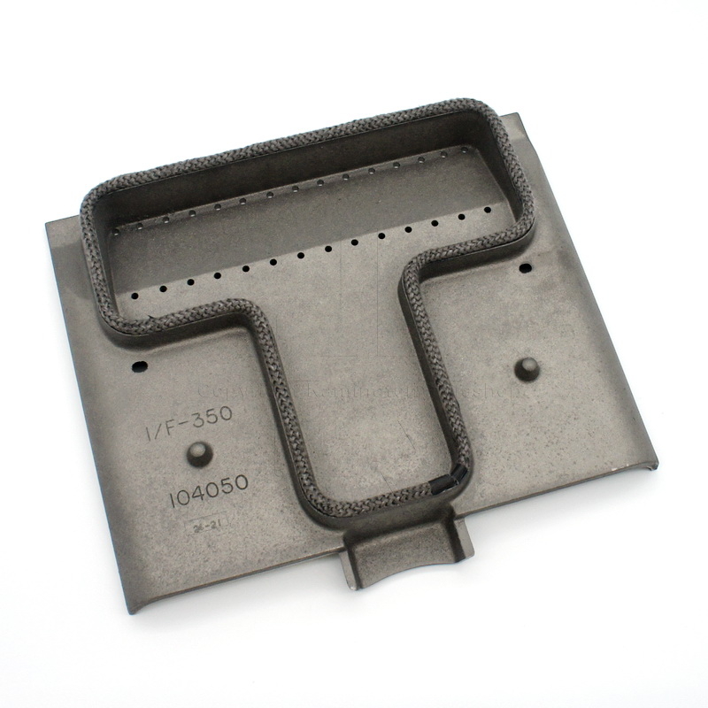 Jotul F 350 / Jotul I 350 CB Rückwandplatte aus Guss-Rückseite