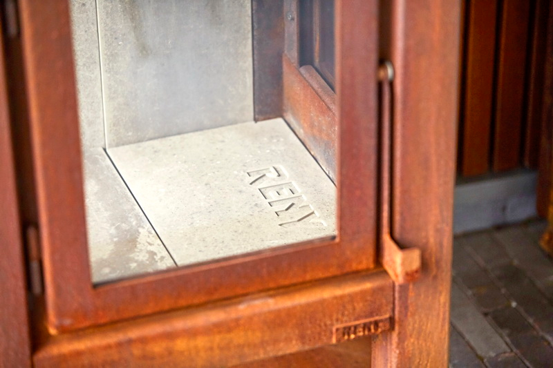 RB73 Quaruba XXL mobile Feuerbetonausmauerung