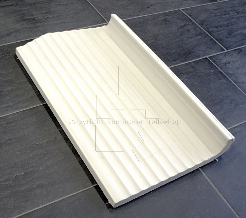 Nordpeis Q-30FL linker Seitenstein der Brennraumauskleidung aus Thermotte