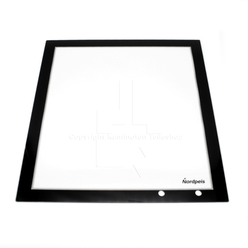 Nordpeis Malaga Kaminscheibe außen