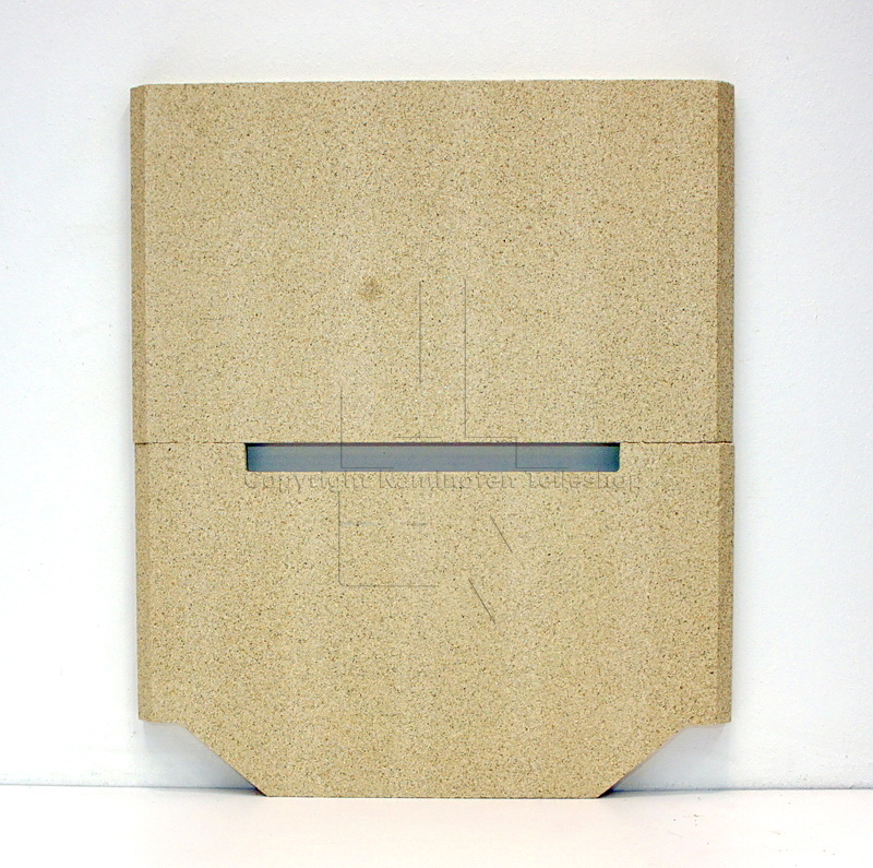 Scan 56 Brennraumsteine an der Rückwand