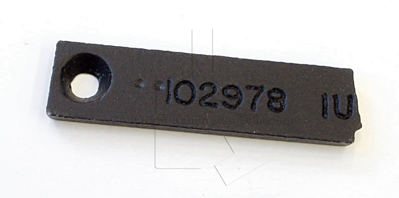 Jotul I 18 Ventilschieber mit Loch von hinten