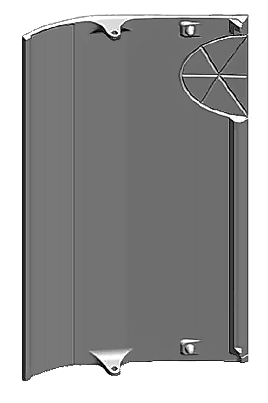 Jotul F 470 SHD Gussseitenwand links außen