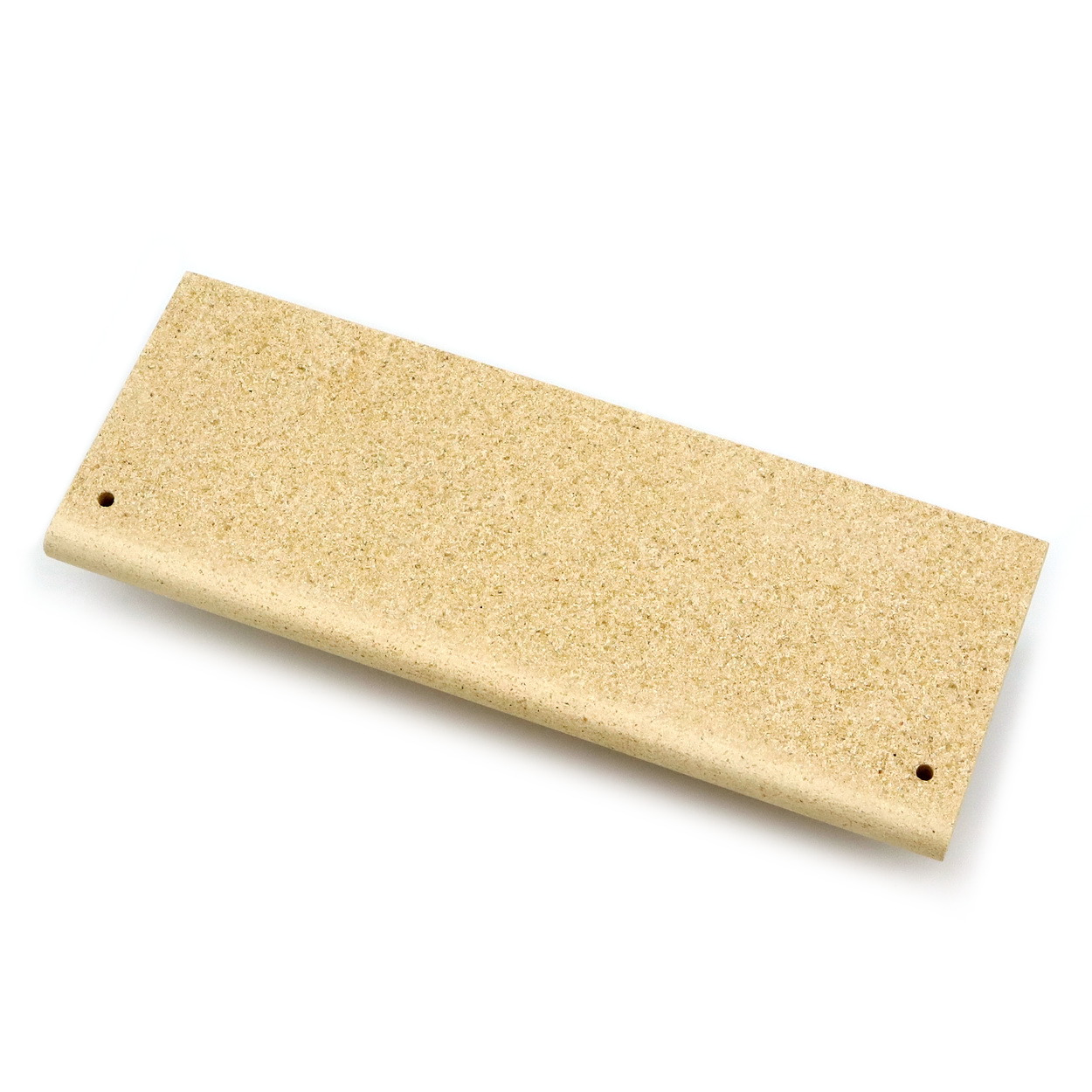 Korkplatte, Naturfarben, Rechteckig, Zwei Bohrlöcher, Korkstruktur