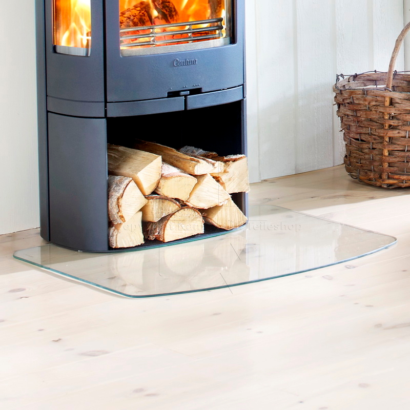 Contura 860T Glasfunkenschutz-Vorlegeplatte