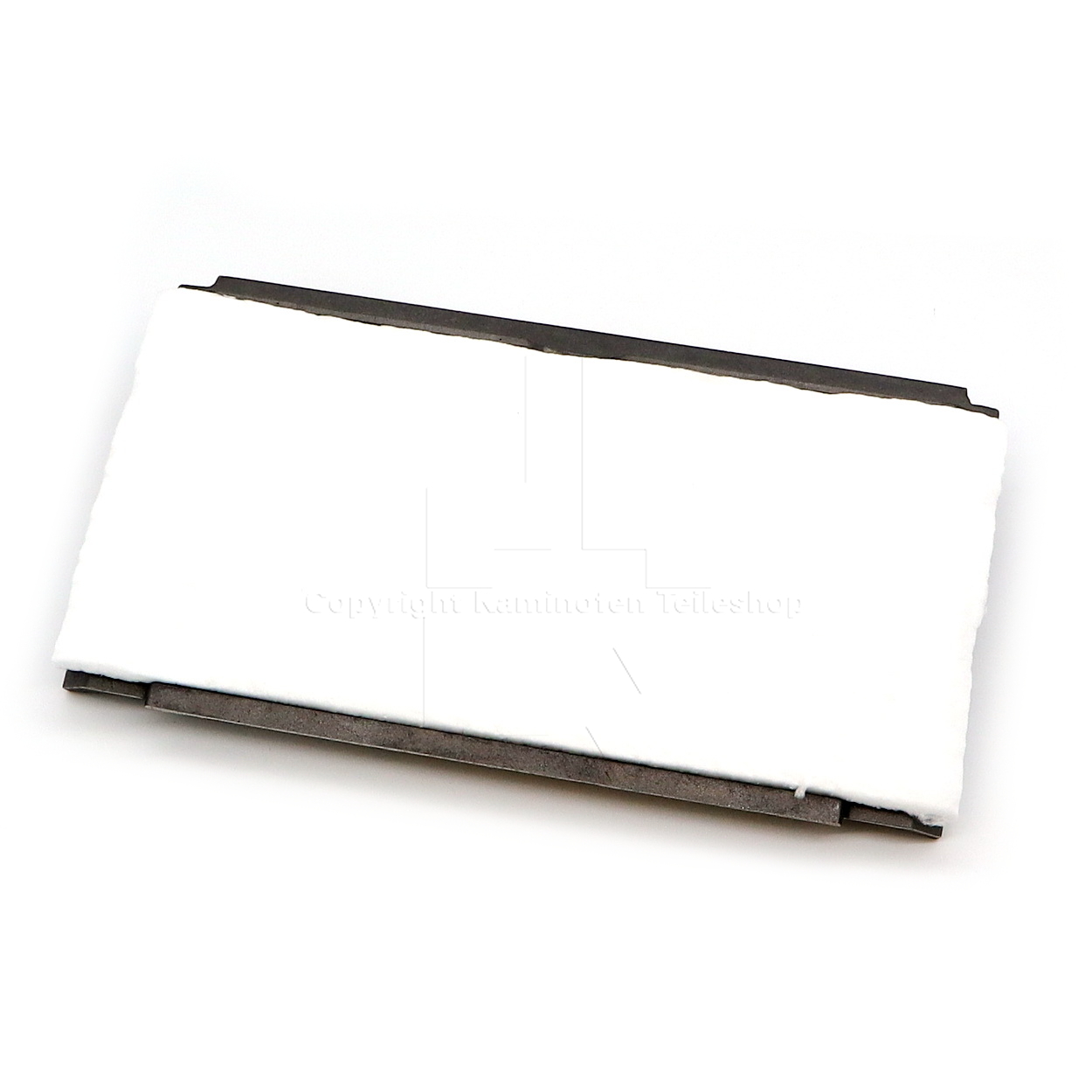 Jotul F 300/ F 301/ F 302 hintere Hitzeschutzplatte - Rückseite mit Isolierung