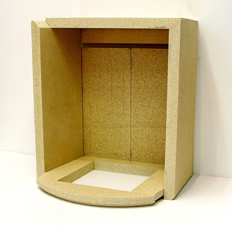 Skantherm Tano Feuerraumauskleidung für Kaminofen mit Tertiärluftschiene ab Baujahr 2010