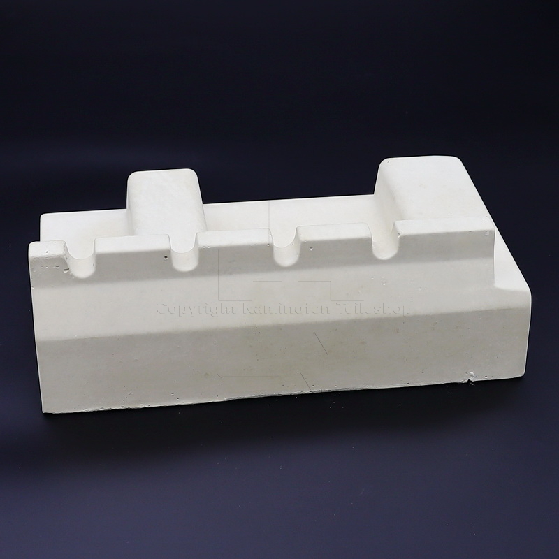 Nordpeis Kobe Bodenstein rechts der Brennraumauskleidung